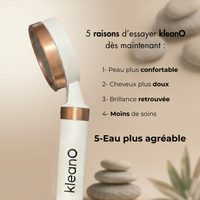 Pommeau de douche filtrant